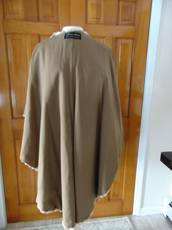 Vintage Sheared Mink Fur Cape - Saks 5th Ave - Opera Wedding