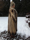 Vintage Full Length Fitch Fur Coat - Luxury Winter Fashion