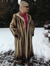 Vintage Full Length Fitch Fur Coat - Luxury Winter Fashion