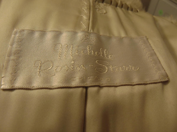 Genuine Tourmaline Mink Fur Coat: Full Length Oleg Cassini Furs