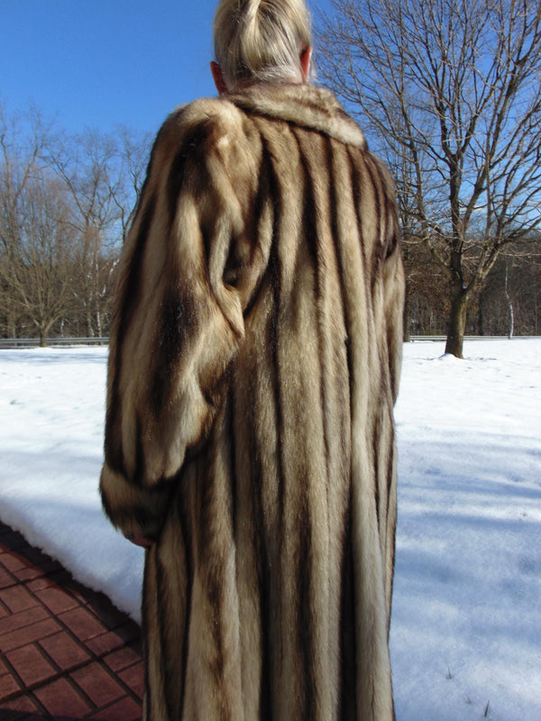 Vintage Fitch Fur Coat: Long Winter Furs