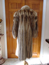 Vintage Japanese Taunki Fur Coat: Long Natural Unisex Estate Fur