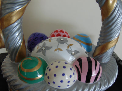 Timmy Woods Easter Basket Purse: Rare Wooden Collectible