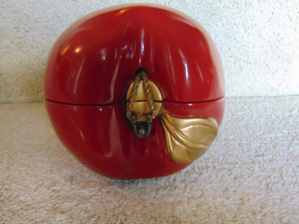 Vintage Timmy Woods Apple Purse: Handcrafted Wooden Bag, USA Made