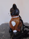 Timmy Woods Calico Cat Purse: Wooden Novelty Bag with Swarovski Collar