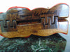 Vintage Timmy Woods USA Flag Dove Wooden Purse