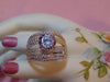 CZ Sterling Silver Ring: Vanna K, Size 7 3/4
