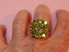 Multi-Stone Peridot Sterling Silver Ring - Size 7 3/4