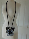 Vintage Timmy Woods Siamese Cat Wooden Purse, Signed