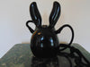 Vintage Timmy Woods Rabbit Purse: Handcrafted Acacia Wood Bunny