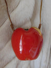 Vintage Timmy Woods Apple Purse: Handcrafted Wooden Bag, USA Made