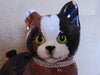 Timmy Woods Calico Cat Purse: Wooden Novelty Bag with Swarovski Collar