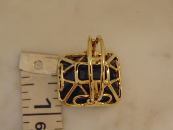 18KTYG Smokey Quartz Ring: 50 Carat Gold Statement Ring