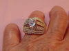 CZ Sterling Silver Ring: Vanna K, Size 7 3/4