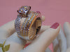 CZ Sterling Silver Ring: Vanna K, Size 7 3/4