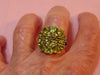 Multi-Stone Peridot Sterling Silver Ring - Size 7 3/4