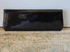 Vintage Manila Black Patent Leather Clutch: Handmade in Italy