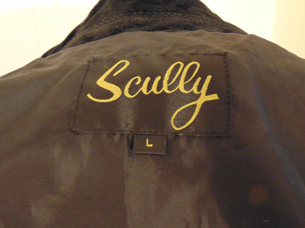 Vintage Scully Fringed Suede Jacket: Two-Tone Rodeo Style
