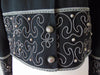 Vintage Double D Western Wool Jacket: Embellished Rodeo Cowgirl