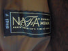 XL Vintage Brown Mink Fur Jacket: Nafa Mink, Preloved