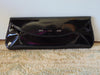 Vintage Manila Black Patent Leather Clutch: Handmade in Italy