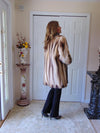 Vintage Fitch Fur Stroller Coat with Mink Trim - Rosendorf/Evans