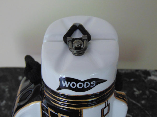 Vintage Timmy Woods Golf Purse: Handcrafted Wooden Novelty Bag
