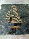 Vintage Timmy Woods Golf Bag Purse: Wooden Novelty Handbag