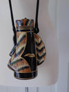 Vintage Timmy Woods Golf Bag Purse: Wooden Novelty Handbag