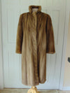 Vintage Mink Fur Coat: Full Length, Classic Style