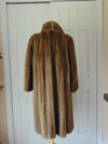 Vintage Mink Fur Coat: Full Length, Classic Style