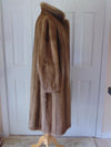 Vintage Mink Fur Coat: Full Length, Classic Style