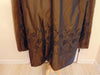 Vintage Beige Mink Fur Coat: Embroidered Lining, Monogrammed