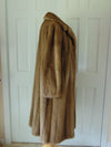 Vintage Mink Fur Coat: Full Length, Classic Style