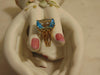 Emerald Cut Blue Topaz Ring: 14K Yellow Gold Estate Jewelry