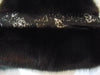 Vintage Black Fox Fur Stole: Neiman Marcus Zandra Rhodes, Formal Events