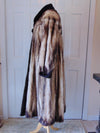 Vintage Fitch Fur Coat: Full Length Unisex Design