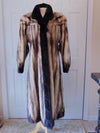 Vintage Fitch Fur Coat: Full Length Unisex Design
