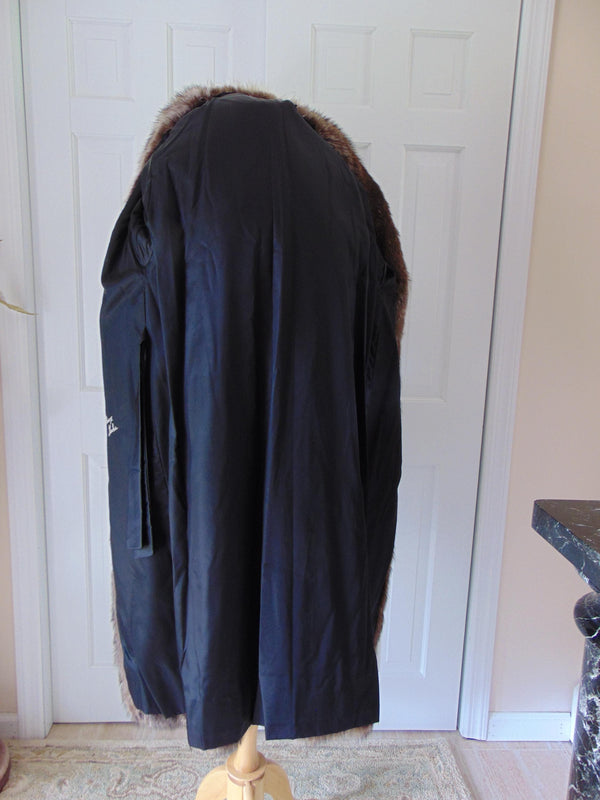 Vintage Raccoon Fur Coat, Furs by Erika Schon