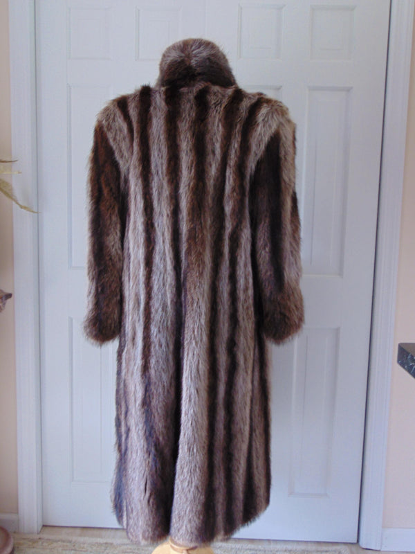 Vintage Raccoon Fur Coat, Furs by Erika Schon