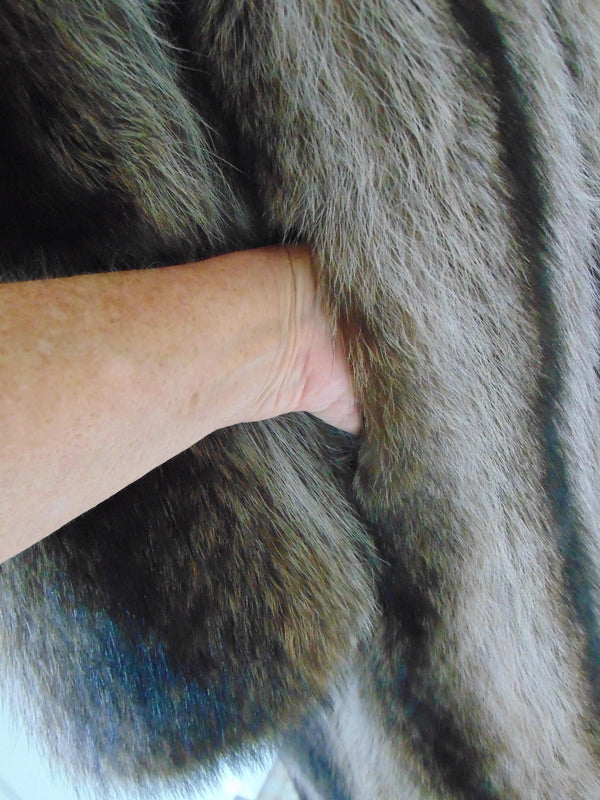 Vintage Raccoon Fur Coat, Furs by Erika Schon