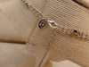 Vintage KJL Rhinestone Waterfall Necklace: Adjustable Length