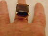 Emerald Cut Smokey Quartz Ring: 14K Gold Vintage Estate Jewelry