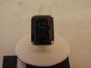 Emerald Cut Smokey Quartz Ring: 14K Gold Vintage Estate Jewelry