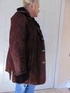 Vintage Lambskin Hooded Shearling Coat, Made in Europe