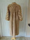 Vintage Bob Mackie Sheared Mink Fur Coat, Long Sand Beige
