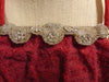 Made In France Red Micro Beaded Evening Purse Prelove Vintage