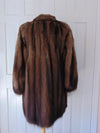 Saks Revillon Genuine Fischer Fur Stroller Coat