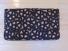 Black Beaded Clutch Roberta Freyman, Wedding Clutch, Vintage Preloved Cotton Bead Purse