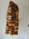 Natural Red Fox Fur Medium Fur Coat Preloved Vintage